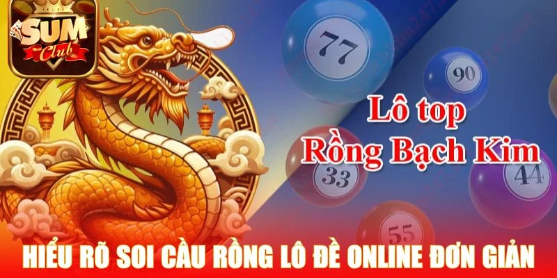 Hiểu rõ soi cầu rồng lô đề online đơn giản